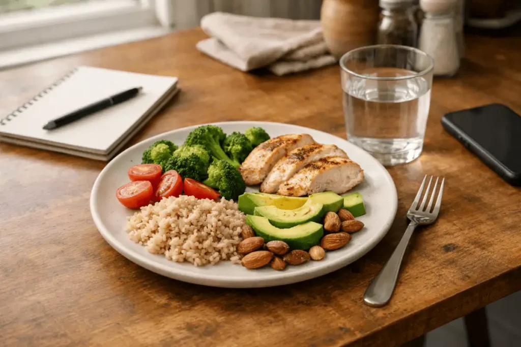 a simple balanced nutrition diet